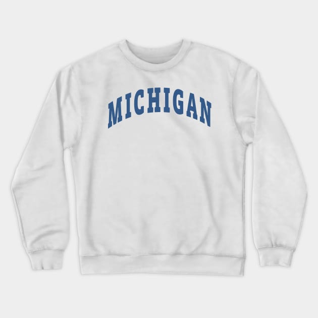 Michigan Capital Crewneck Sweatshirt by lukassfr